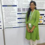 Delivering insightful poster presentation at Optometric Association of Tamil Nanbargal, 2024