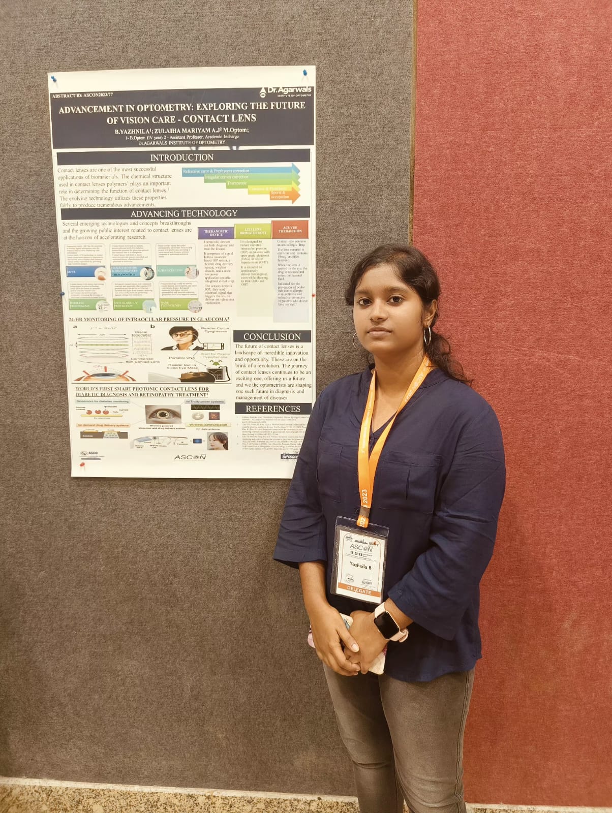 Poster presentation delivered at ASCON conference held in Ahamedabad, 2023