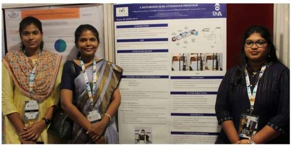 Showcasing Poster Presentation at India Vision Institute 2022