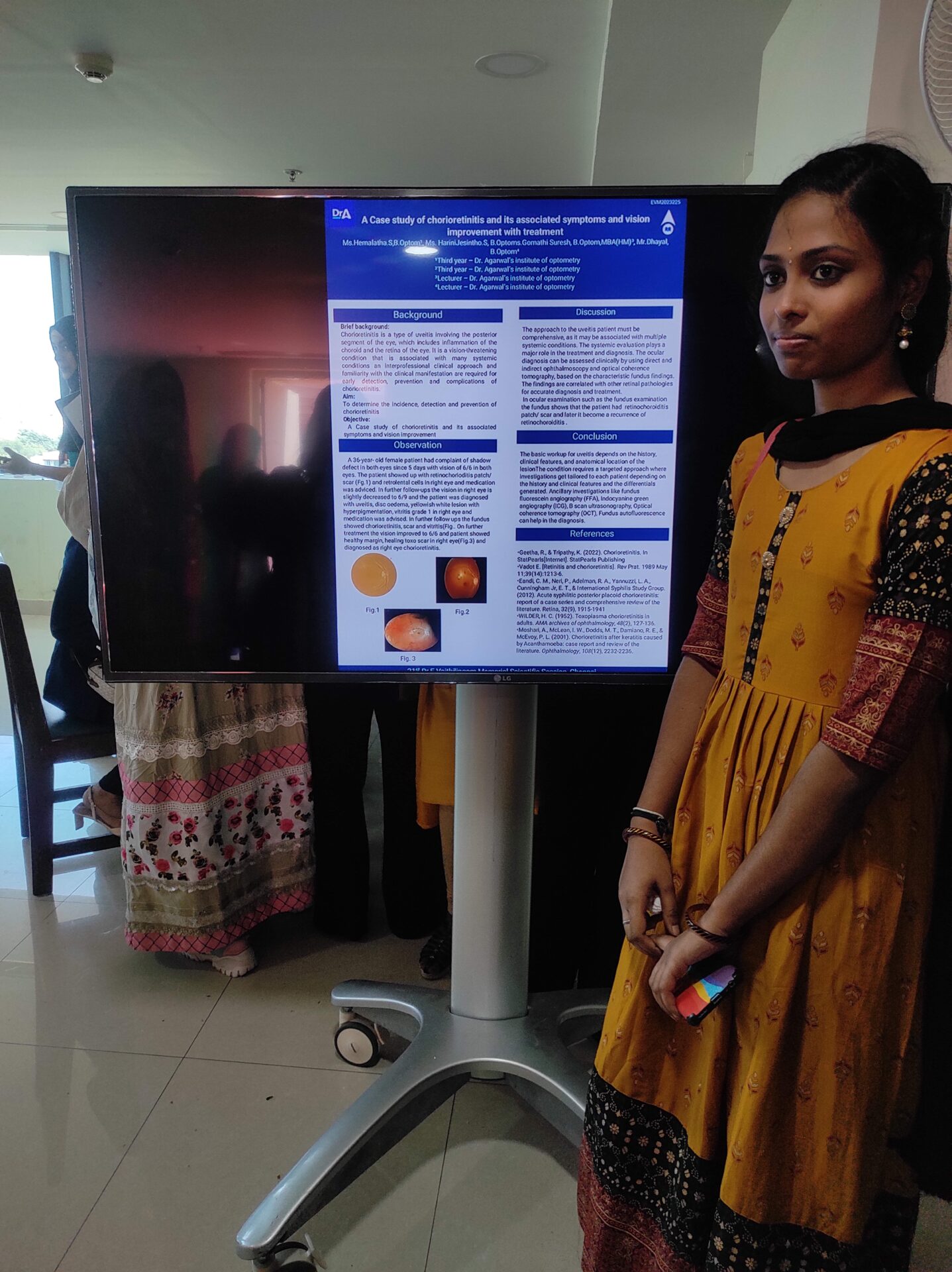 Showcasing poster presentation - Dr E Vaithilingam Memorial Scientific Session -min