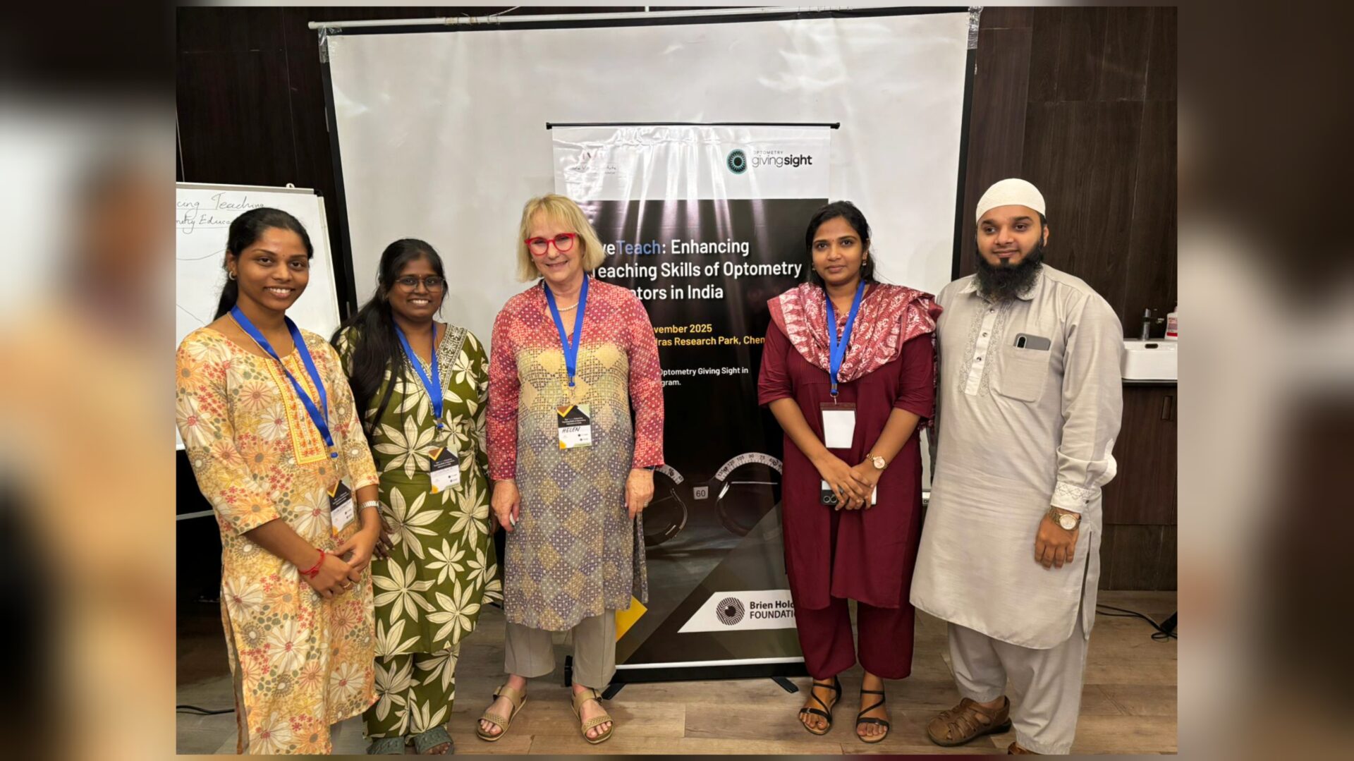 EyeTeach: Enhancing teaching skills in Optometry educators in India workshop by IVI