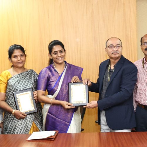 Signed MOU with Vellore Institute of Technology